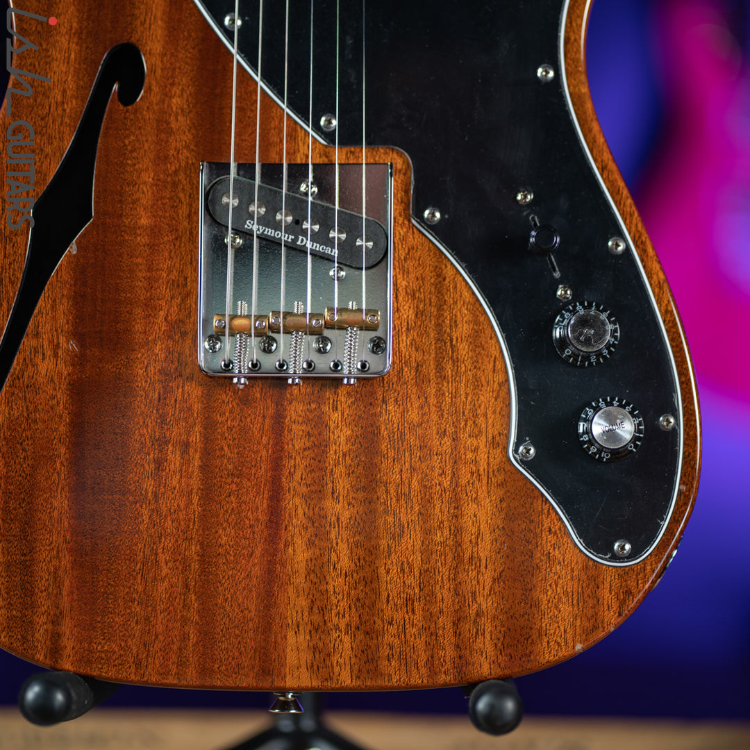 2010 Squier Telecaster Semi-Hollow Brown Mahogany