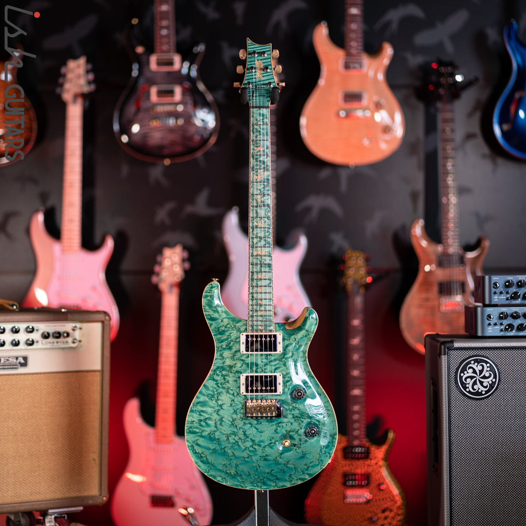 PRS Private Stock Custom 24 Birdseye Maple Bahamian Blue