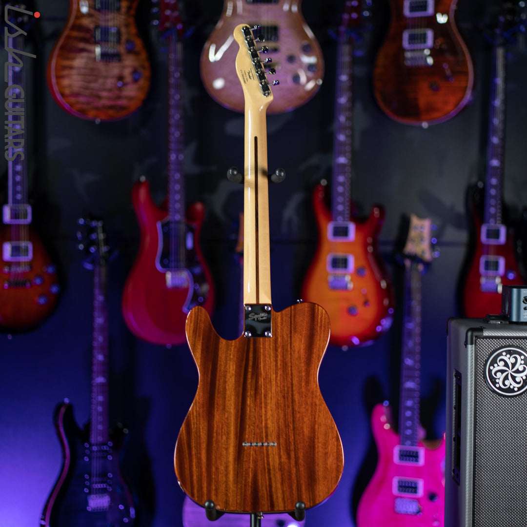 2010 Squier Telecaster Semi-Hollow Brown Mahogany