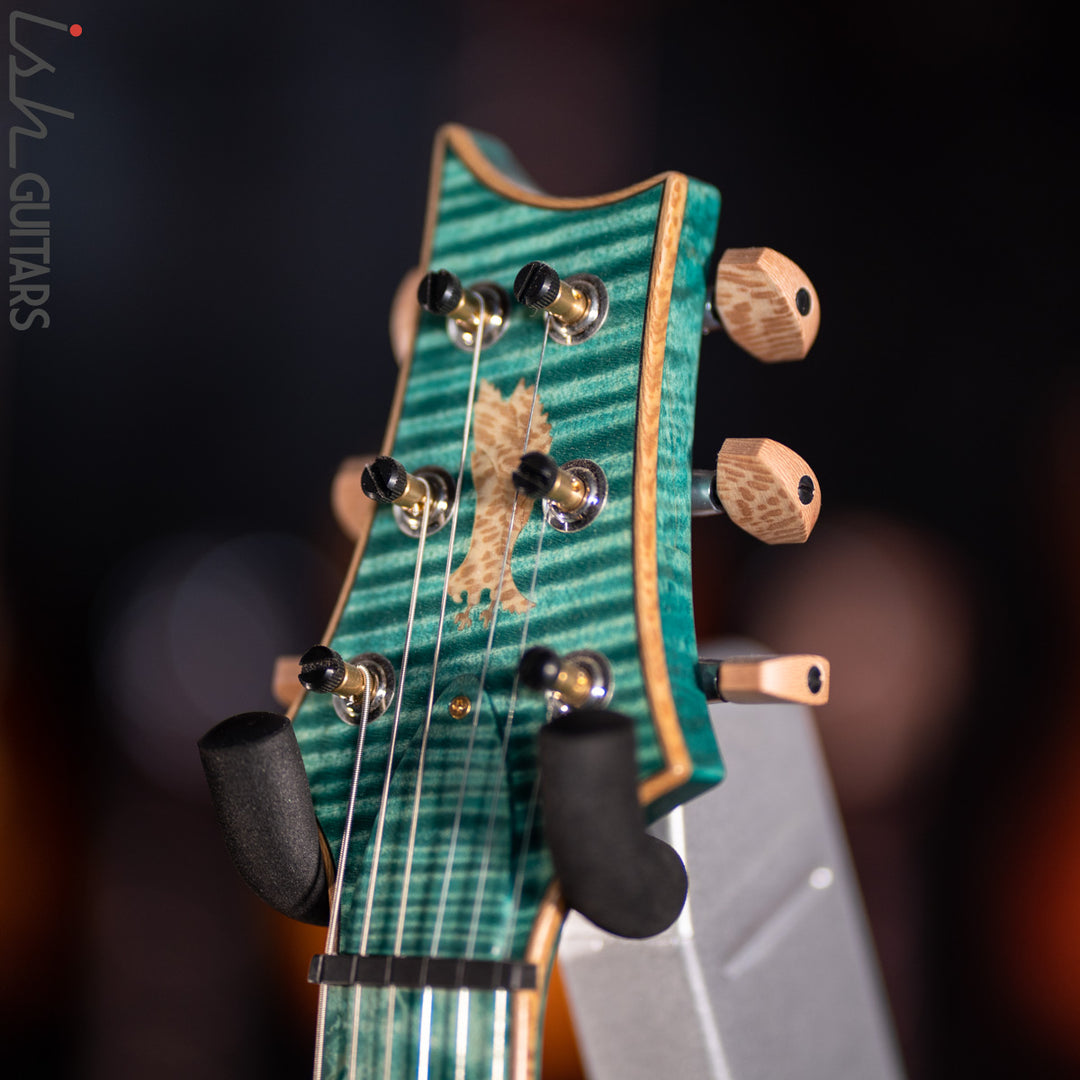 PRS Private Stock Custom 24 Birdseye Maple Bahamian Blue