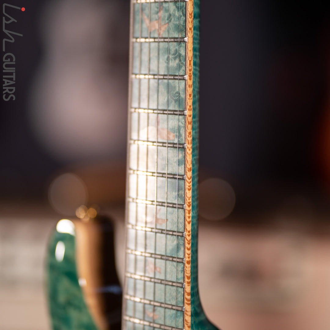 PRS Private Stock Custom 24 Birdseye Maple Bahamian Blue