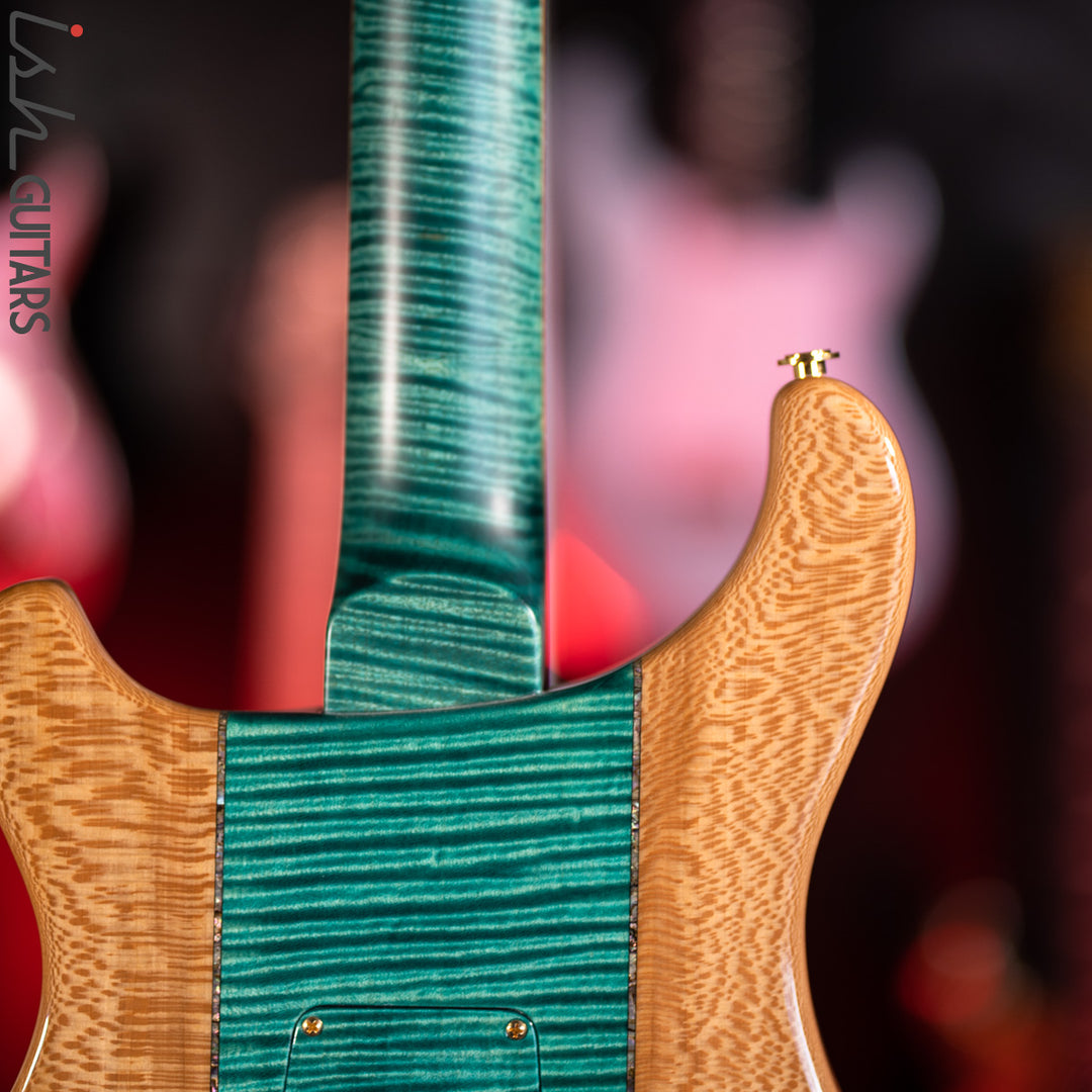 PRS Private Stock Custom 24 Birdseye Maple Bahamian Blue