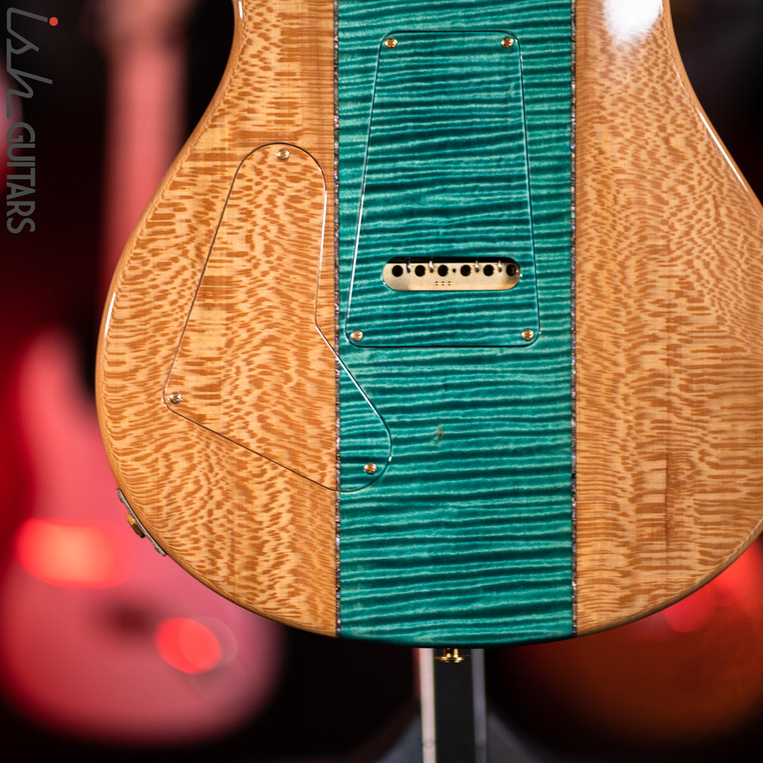 PRS Private Stock Custom 24 Birdseye Maple Bahamian Blue