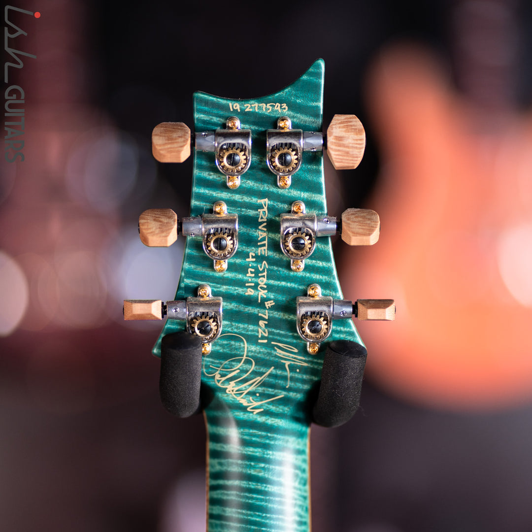 PRS Private Stock Custom 24 Birdseye Maple Bahamian Blue