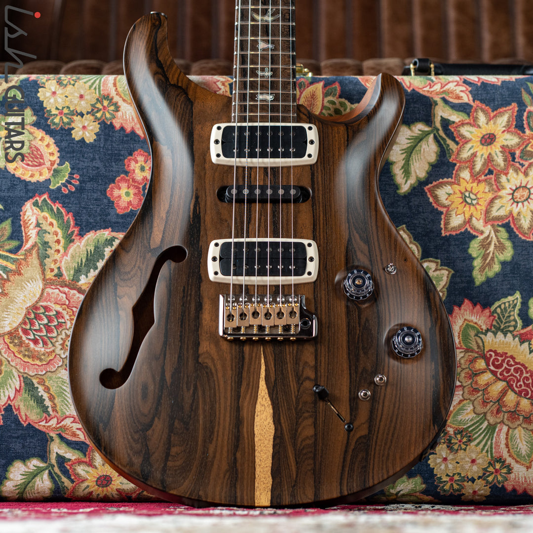PRS Private Stock Modern Eagle V Semi-Hollow Natural Ziricote