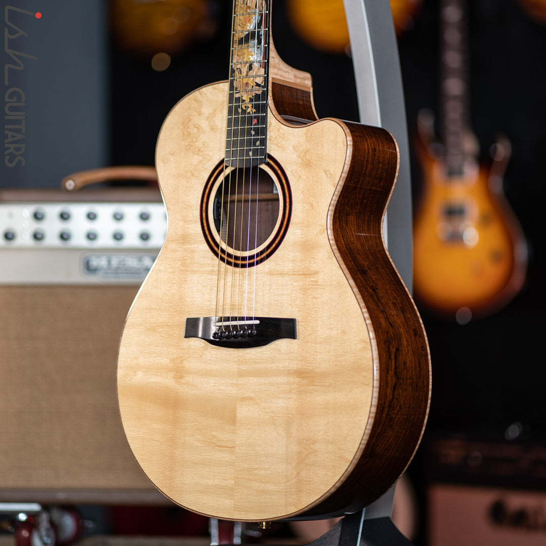 PRS Private Stock Angelus Acoustic Guitar Bear Claw Spruce Custom Inlay