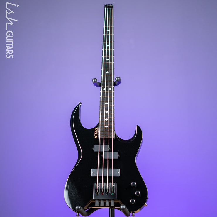 Kiesel VB4 Short Scale Vader 4-String Bass Metallic Black Gloss