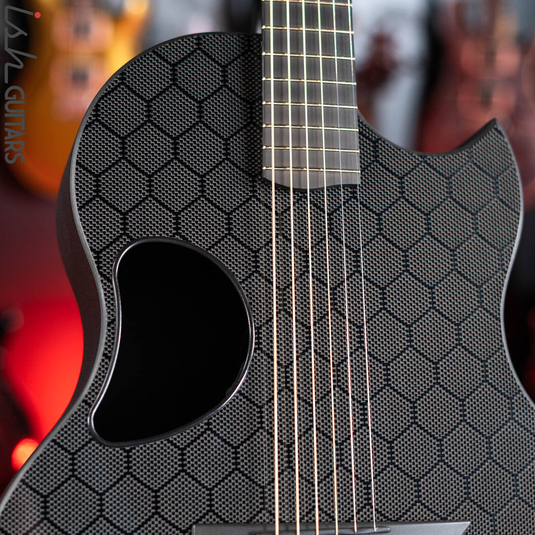 McPherson Sable Carbon Series Acoustic Electric Guitar Honeycomb Black Hardware