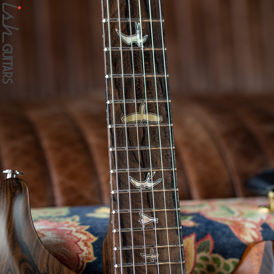 PRS Private Stock Modern Eagle V Semi-Hollow Natural Ziricote