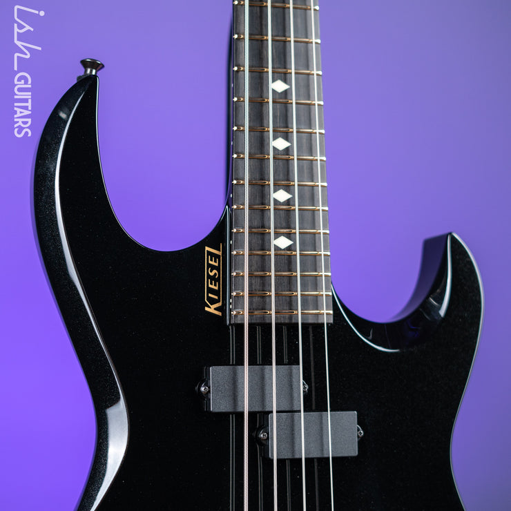 Kiesel VB4 Short Scale Vader 4-String Bass Metallic Black Gloss