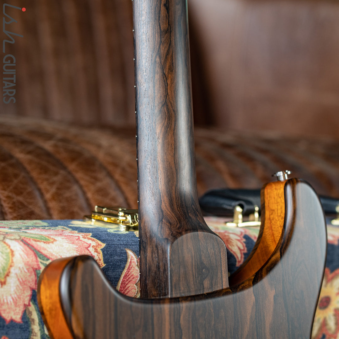 PRS Private Stock Modern Eagle V Semi-Hollow Natural Ziricote