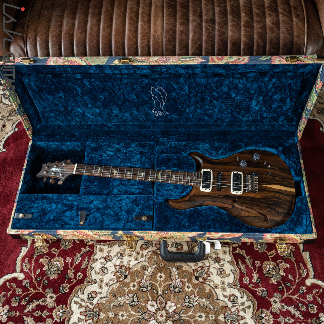 PRS Private Stock Modern Eagle V Semi-Hollow Natural Ziricote
