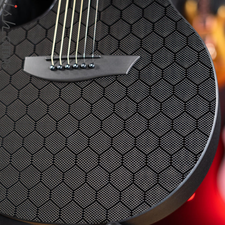 2022 McPherson Sable Carbon Fiber Acoustic Electric Guitar Honeycomb Gloss