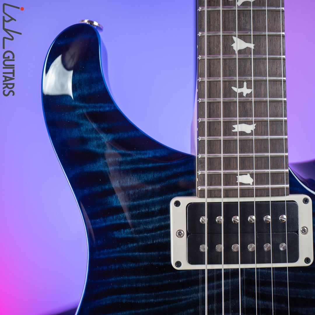 2020 PRS Paul Reed Smith CE24 Custom Color Whale Blue Burst