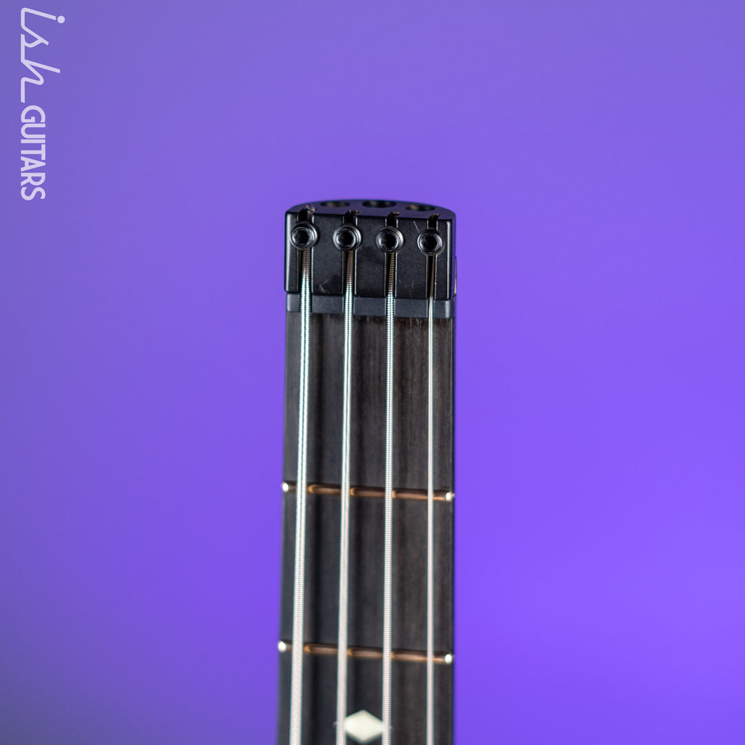 Kiesel VB4 Short Scale Vader 4-String Bass Metallic Black Gloss