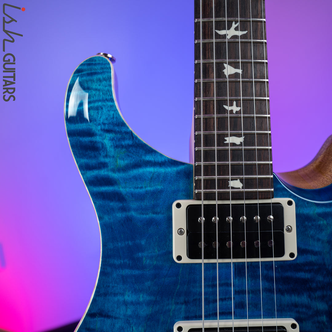 PRS CE 24 Semi Hollow Blue Matteo