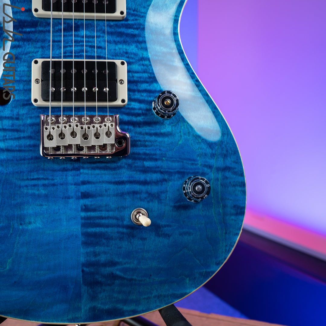 PRS CE 24 Semi Hollow Blue Matteo