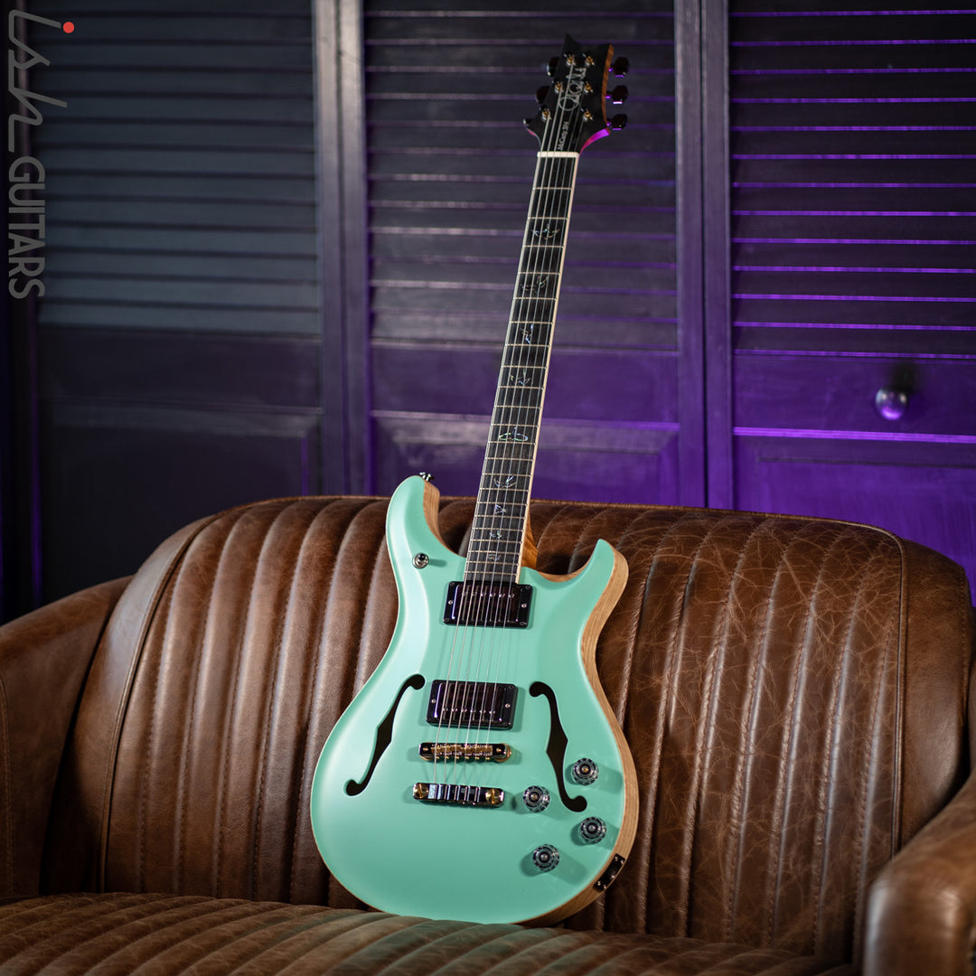 PRS McCarty 594 Hollowbody II Seafoam Green Satin Wood Library