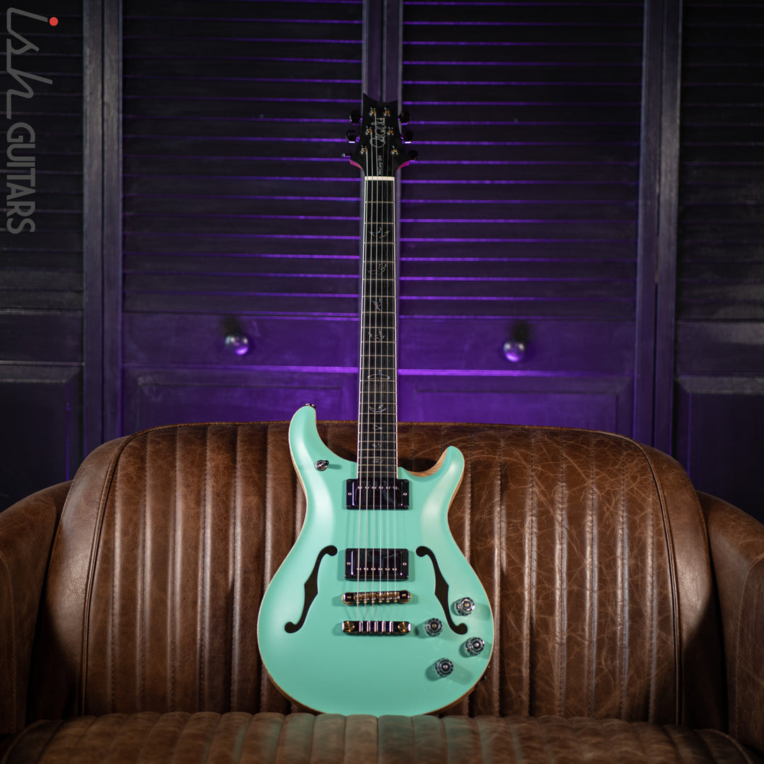 PRS McCarty 594 Hollowbody II Seafoam Green Satin Wood Library