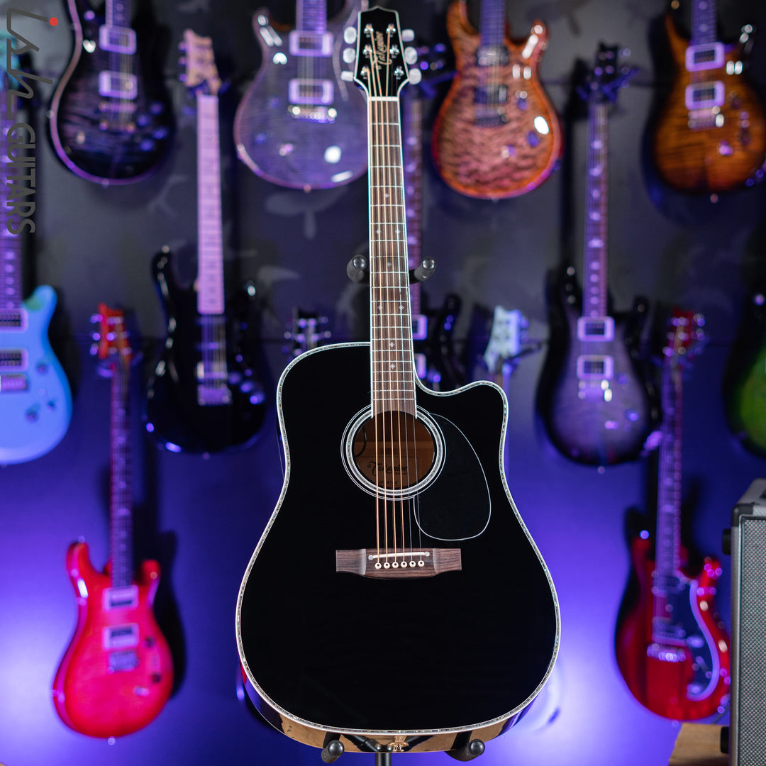 Takamine EF341DX Legacy Deluxe Acoustic Guitar Black