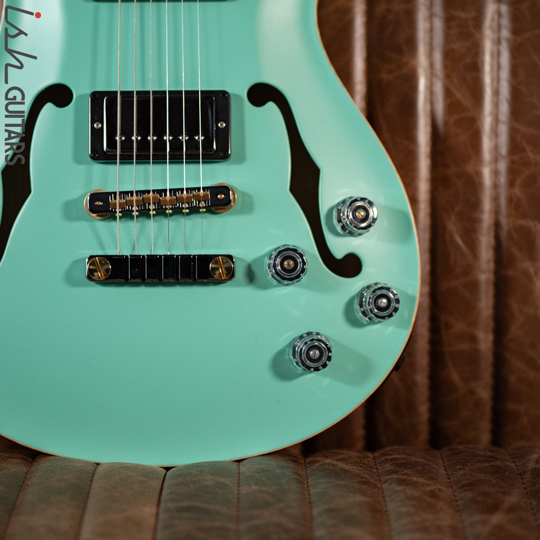 PRS McCarty 594 Hollowbody II Seafoam Green Satin Wood Library