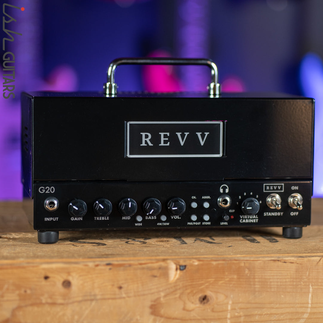 Revv G20 20W Guitar Amp Head Black Demo
