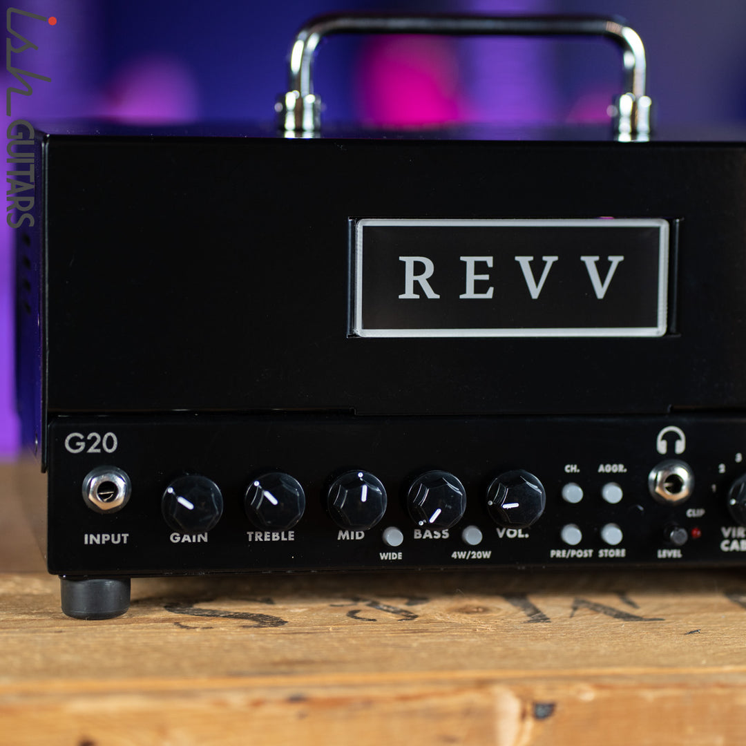 Revv G20 20W Guitar Amp Head Black Demo