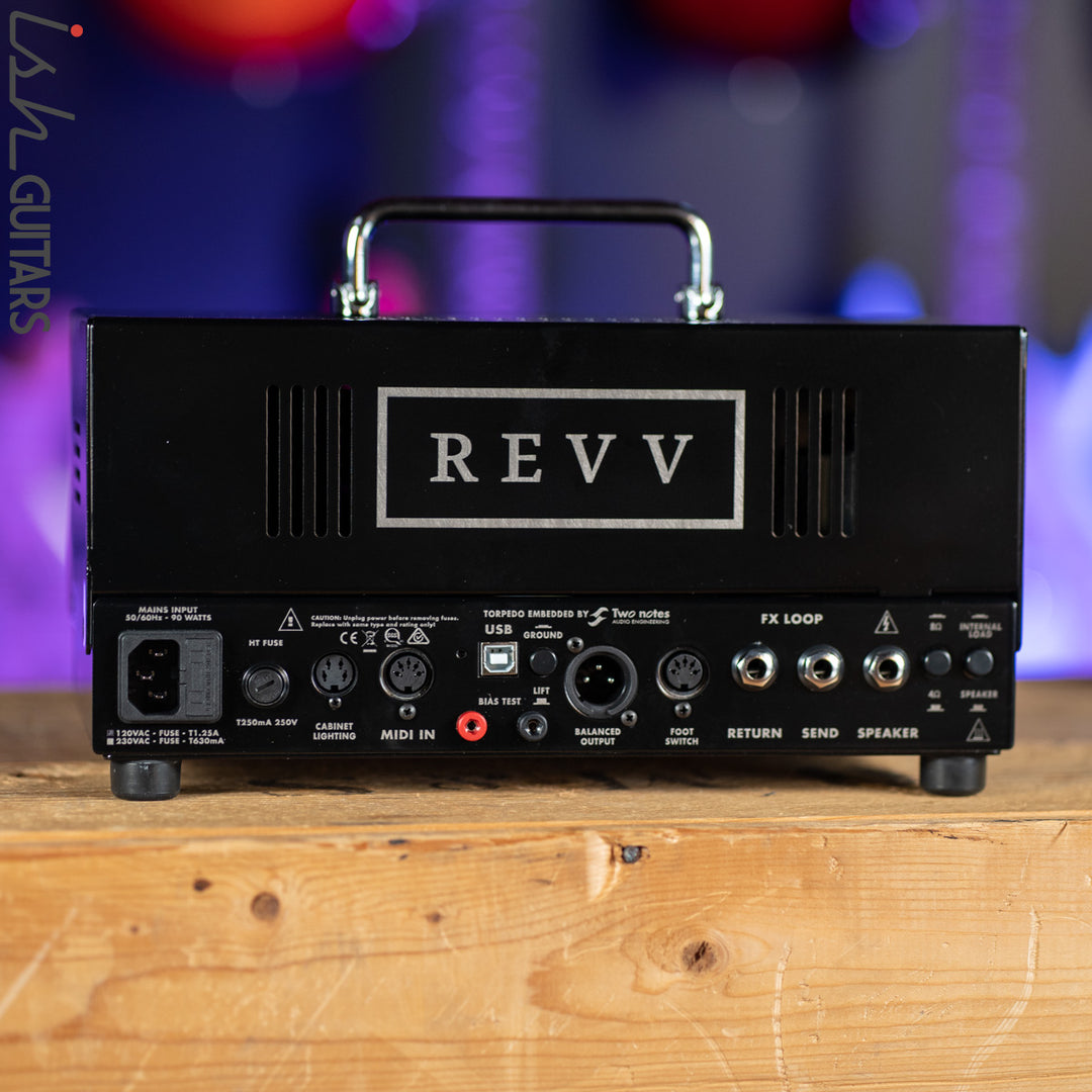 Revv G20 20W Guitar Amp Head Black Demo