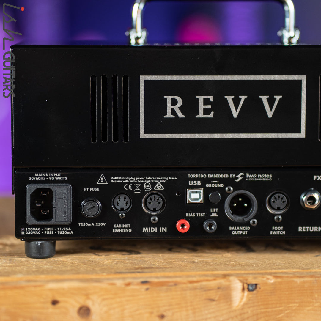 Revv G20 20W Guitar Amp Head Black Demo