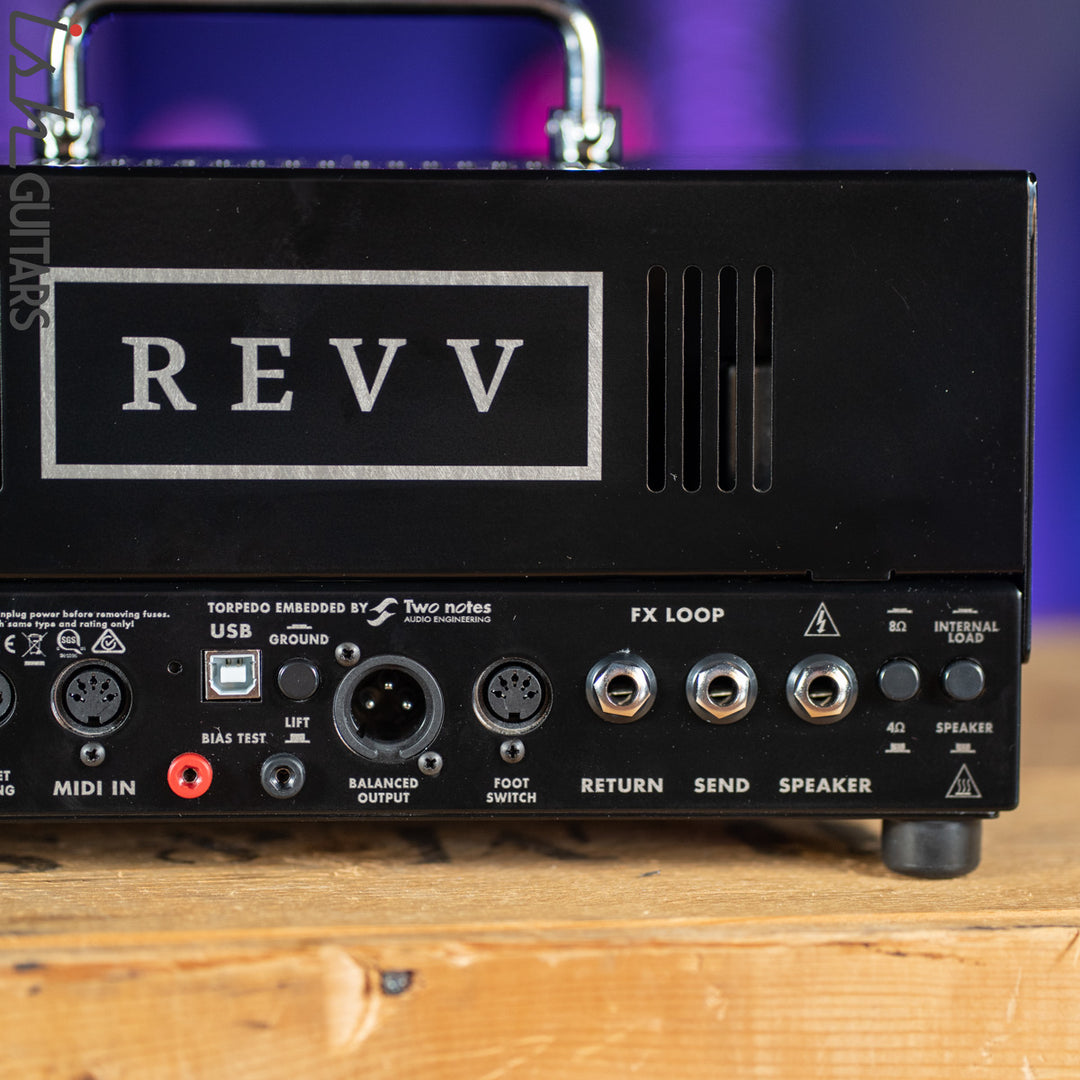 Revv G20 20W Guitar Amp Head Black Demo