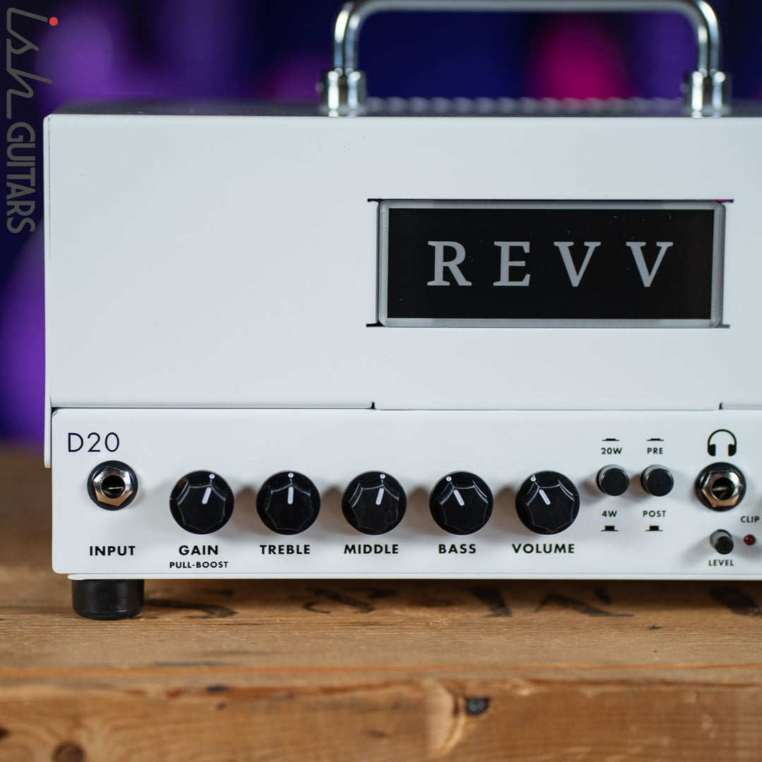 Revv D20 20/4-watt Tube Amp Head White