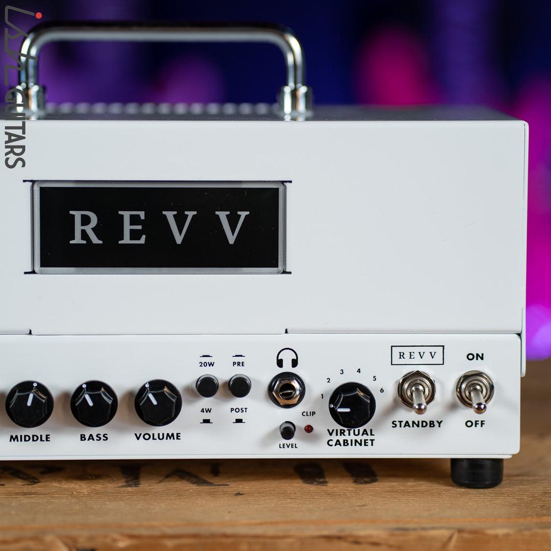 Revv D20 20/4-watt Tube Amp Head White