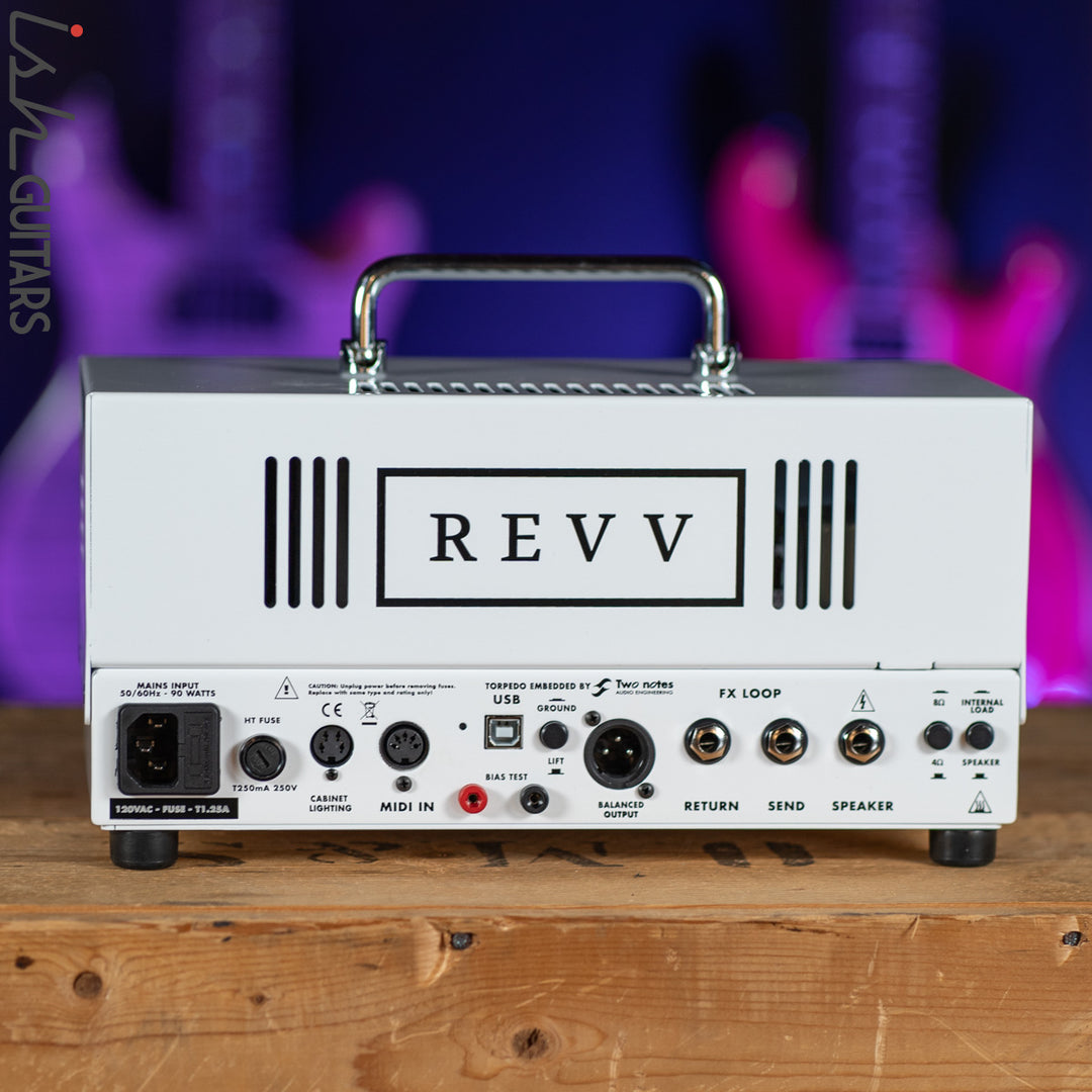 Revv D20 20/4-watt Tube Amp Head White