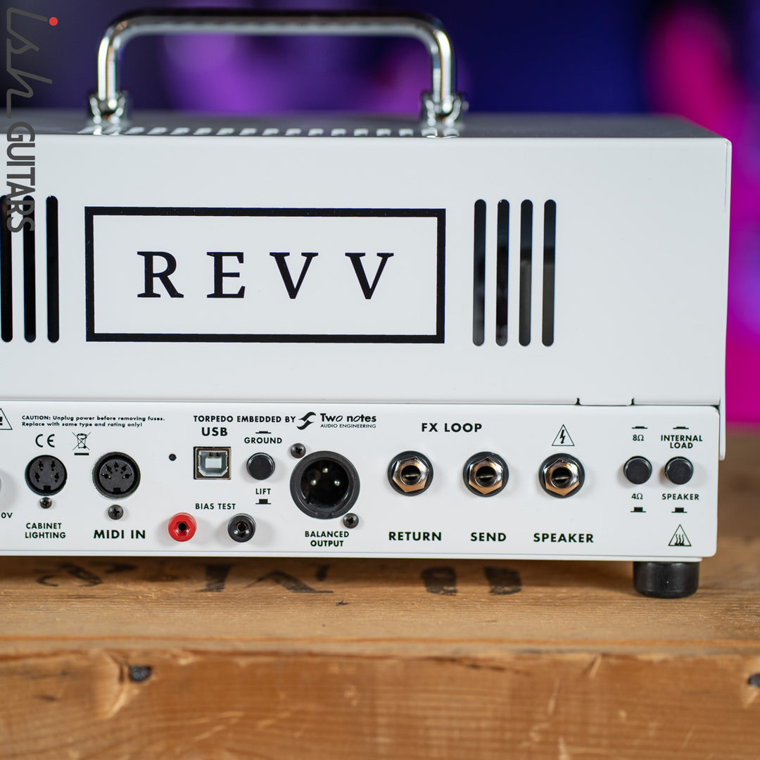 Revv D20 20/4-watt Tube Amp Head White