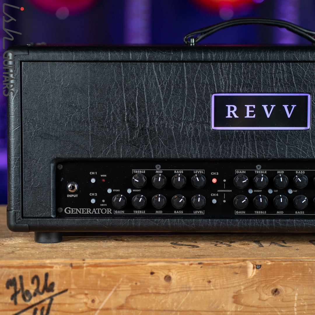 Revv Generator 120 MK3 120W Tube Amp Head Black