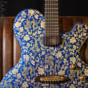 Ritter Princess Isabella Blue Dragon #6 of 25 Fabric Guitar