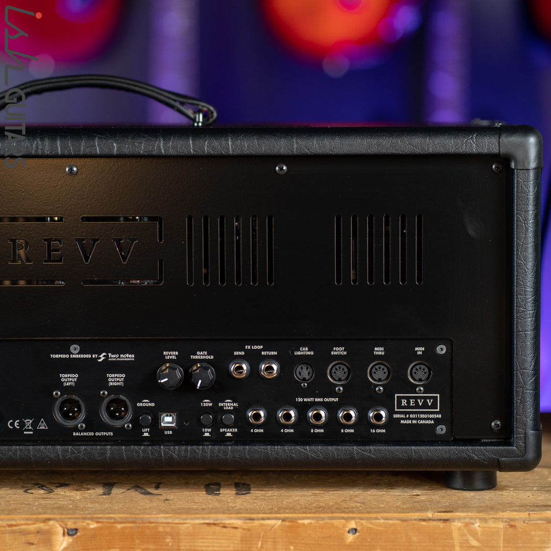 Revv Generator 120 MK3 120W Tube Amp Head Black