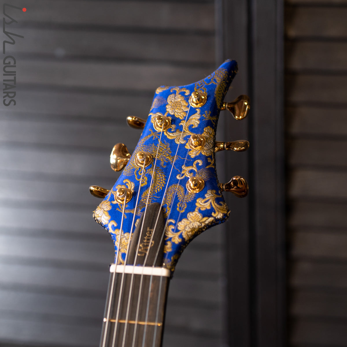 Ritter Princess Isabella Blue Dragon #6 of 25 Fabric Guitar – Ish