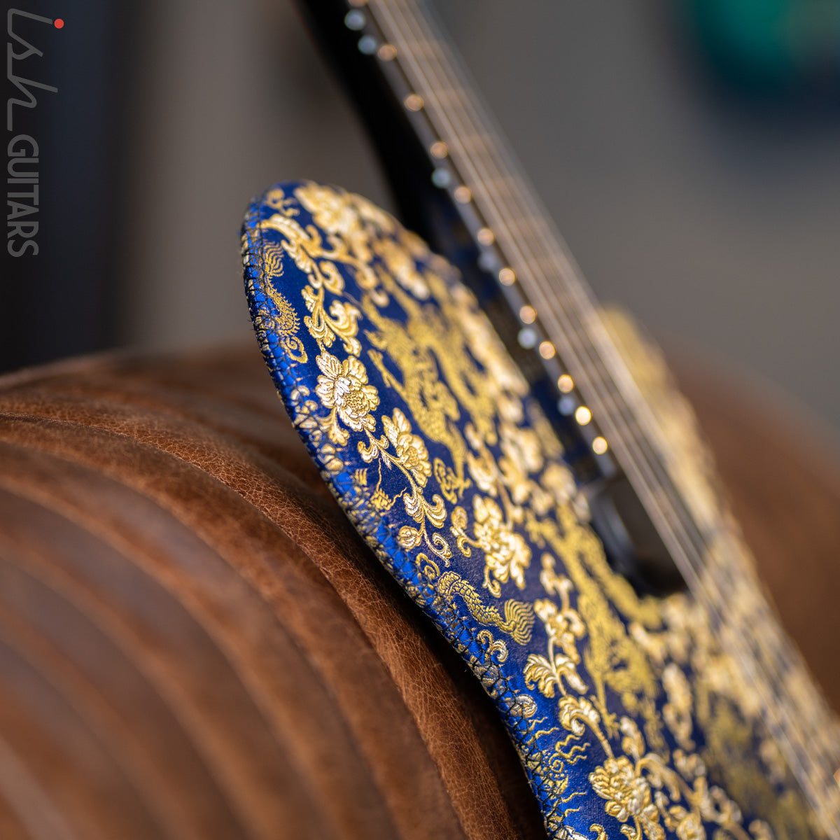 Ritter Princess Isabella Blue Dragon #6 of 25 Fabric Guitar – Ish