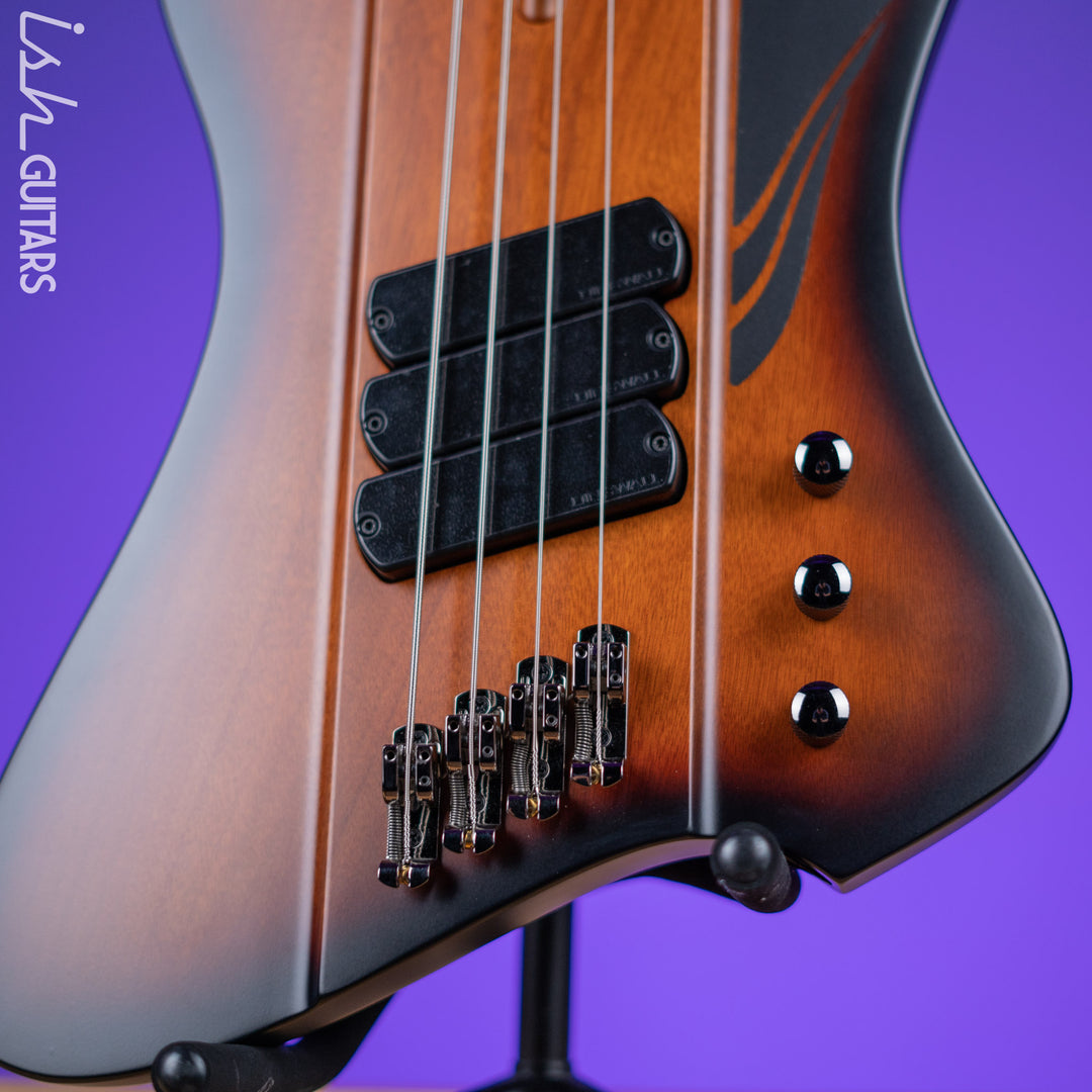 Dingwall D-Roc Standard 4-String Bass Matte Vintageburst Demo