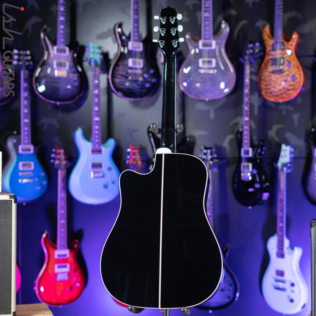 Takamine EF341DX Legacy Deluxe Acoustic Guitar Black