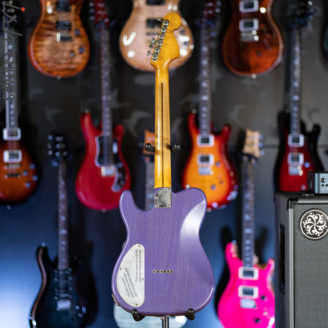 2019 Fraser Vintage Custom Tele Thinline Style Purple Burst