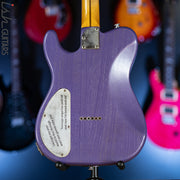 2019 Fraser Vintage Custom Tele Thinline Style Purple Burst