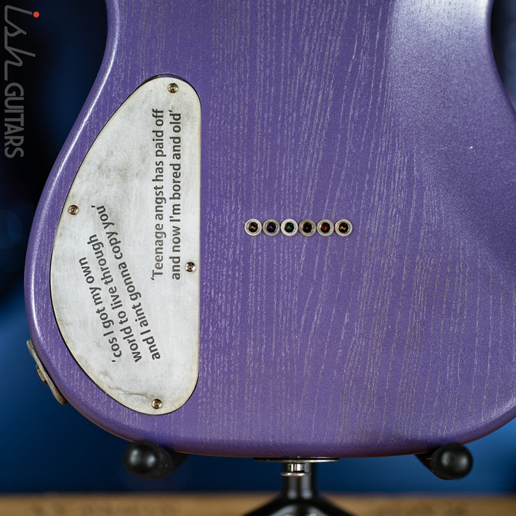 2019 Fraser Vintage Custom Tele Thinline Style Purple Burst