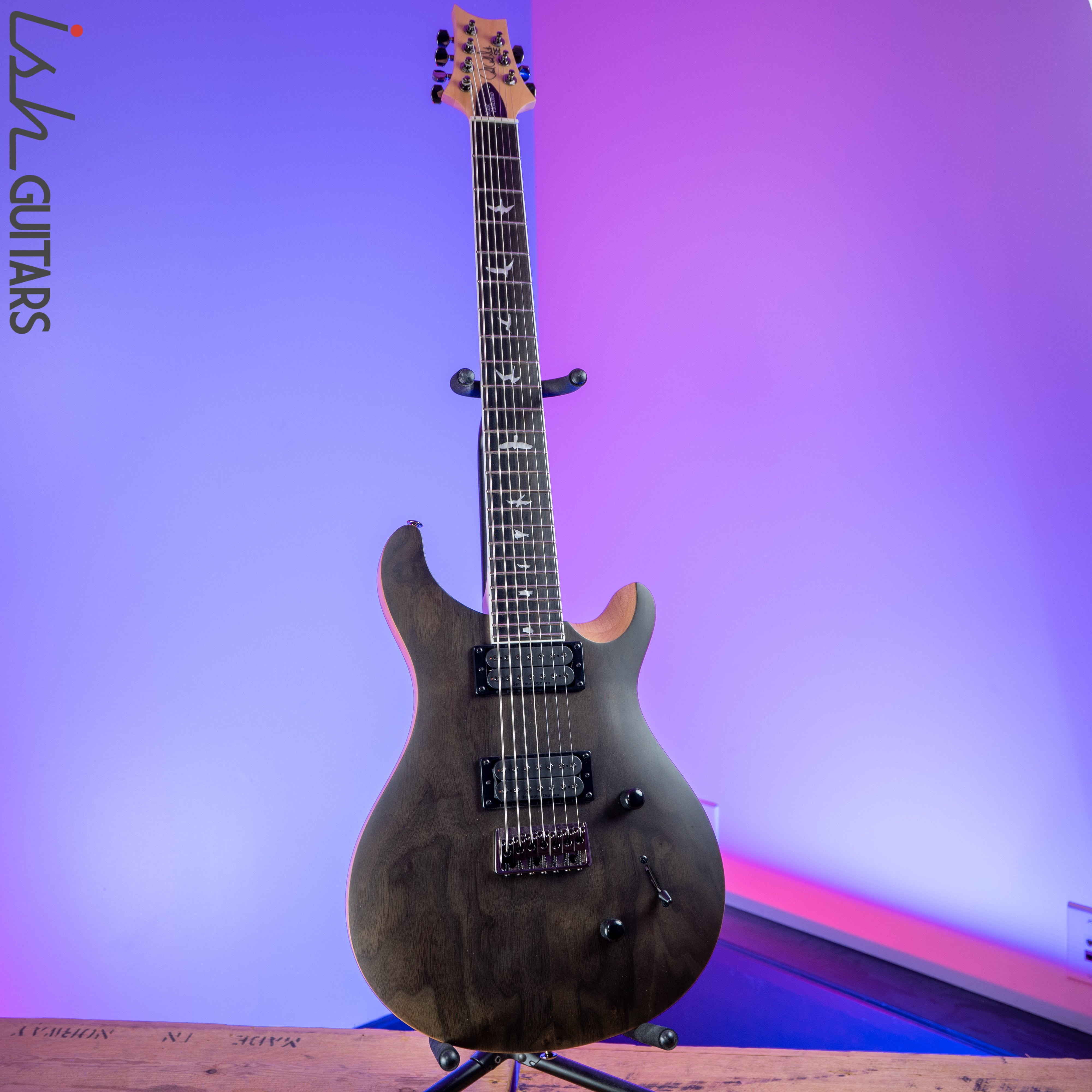 PRS SE Mark Holcomb SVN 7 String Walnut – Ish Guitars