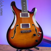 PRS SE Hollowbody II Tricolor Sunburst