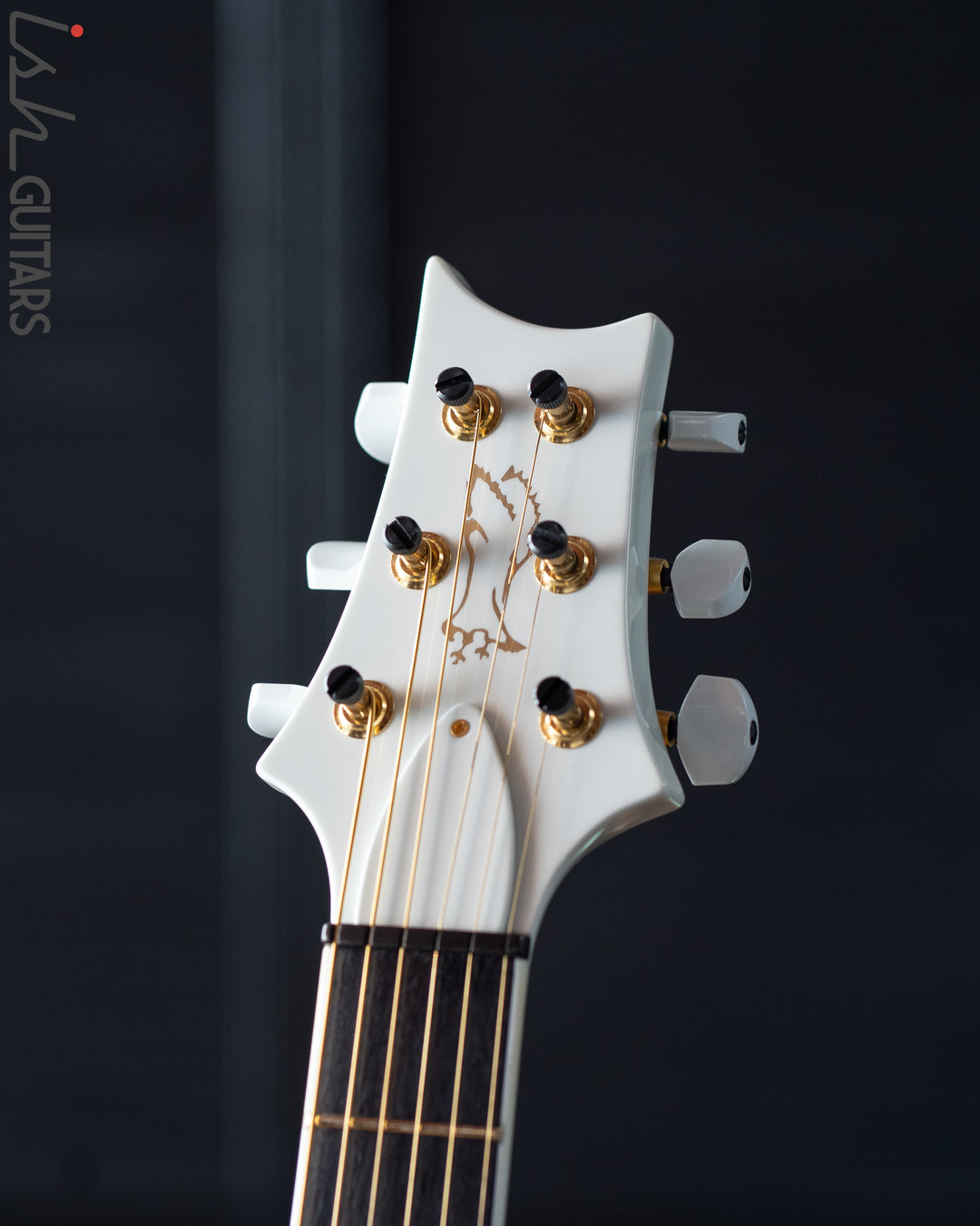 PRS Private Stock Custom 24 "Sculpture" Hollowbody Piezo 3.9lbs 10K Gold Inlay White
