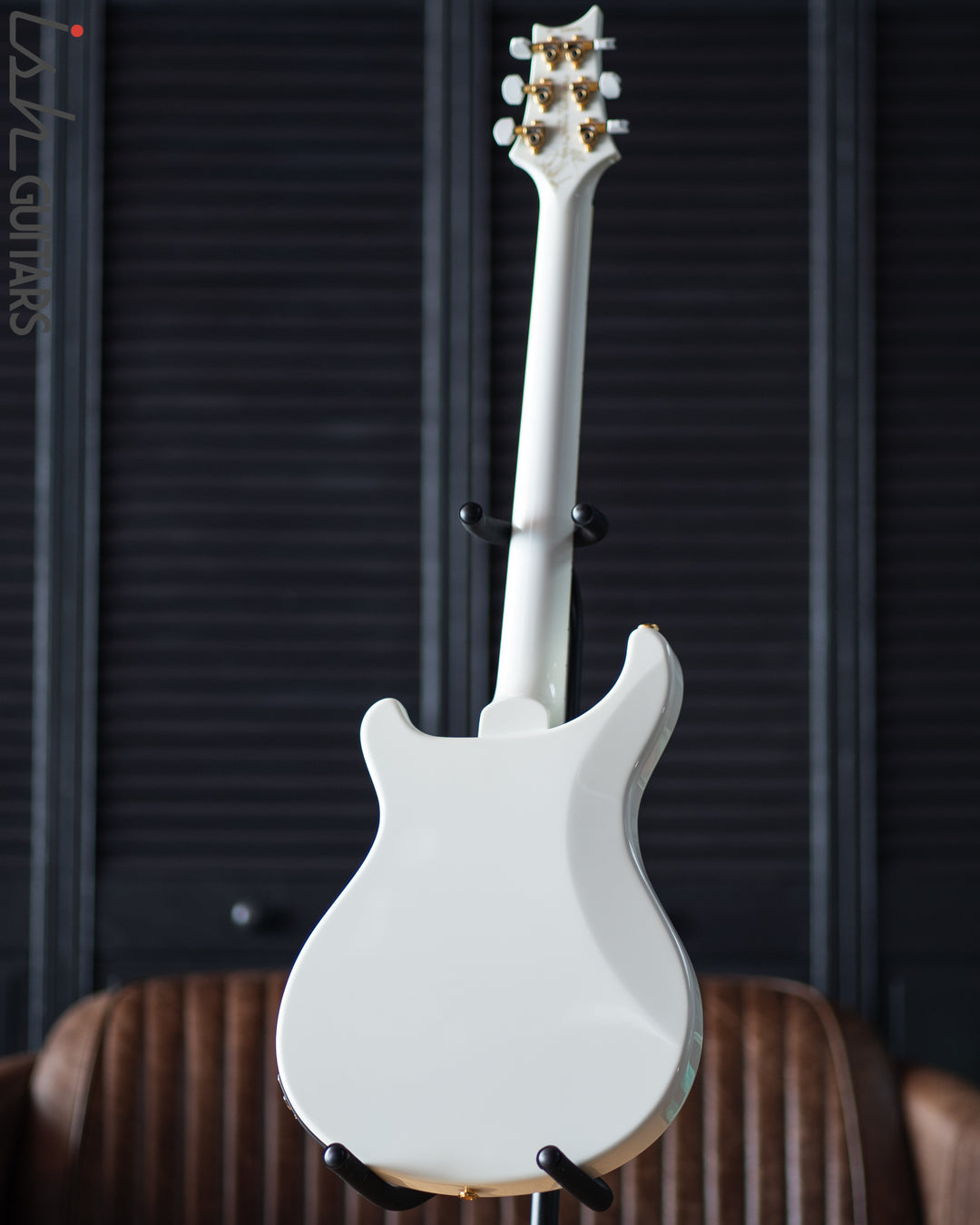 PRS Private Stock Custom 24 "Sculpture" Hollowbody Piezo 3.9lbs 10K Gold Inlay White