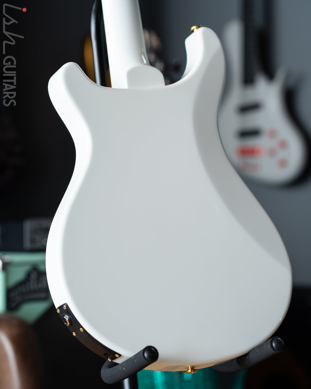 PRS Private Stock Custom 24 "Sculpture" Hollowbody Piezo 3.9lbs 10K Gold Inlay White