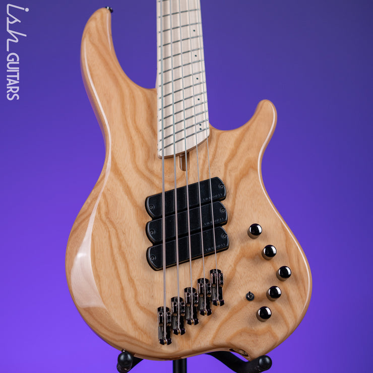 Dingwall Combustion 5-String Bass Natural Ash Gloss – Ish Guitars